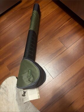Orvis Olive Green and Black Fly Rod Tube